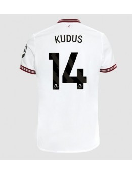 West Ham United Mohammed Kudus #14 Auswärtstrikot 2023-24 Kurzarm